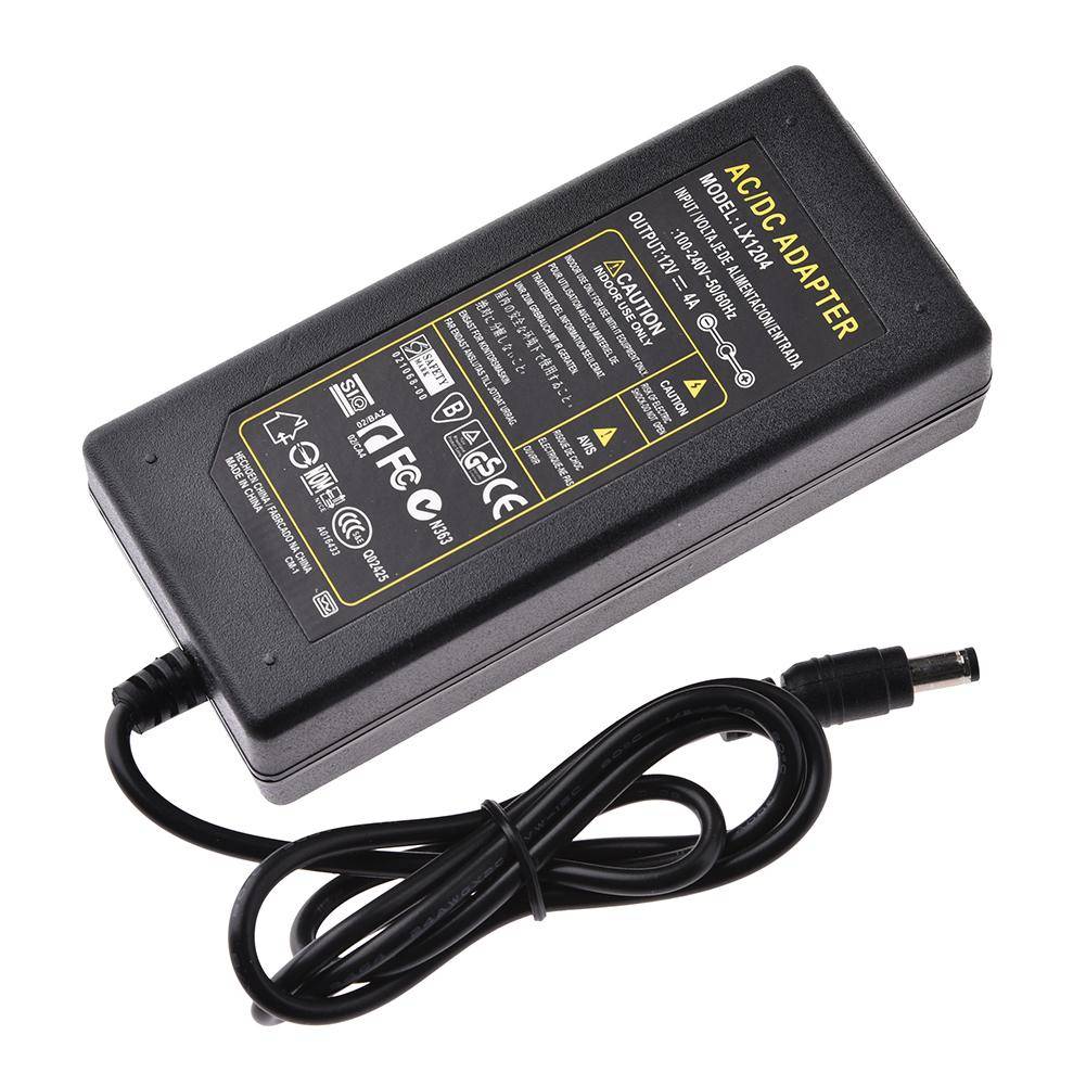 100v -240v ac till dc 12v 3a 4a 6a 60w laddare belysning led driver switch strömförsörjning adapter för led strip light 3528 5050 - 5a