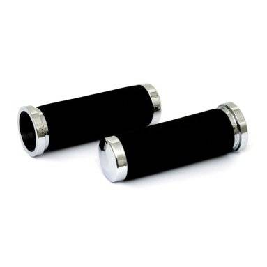 Handlebar grip set, Cushion With soft vibration dampening foam.