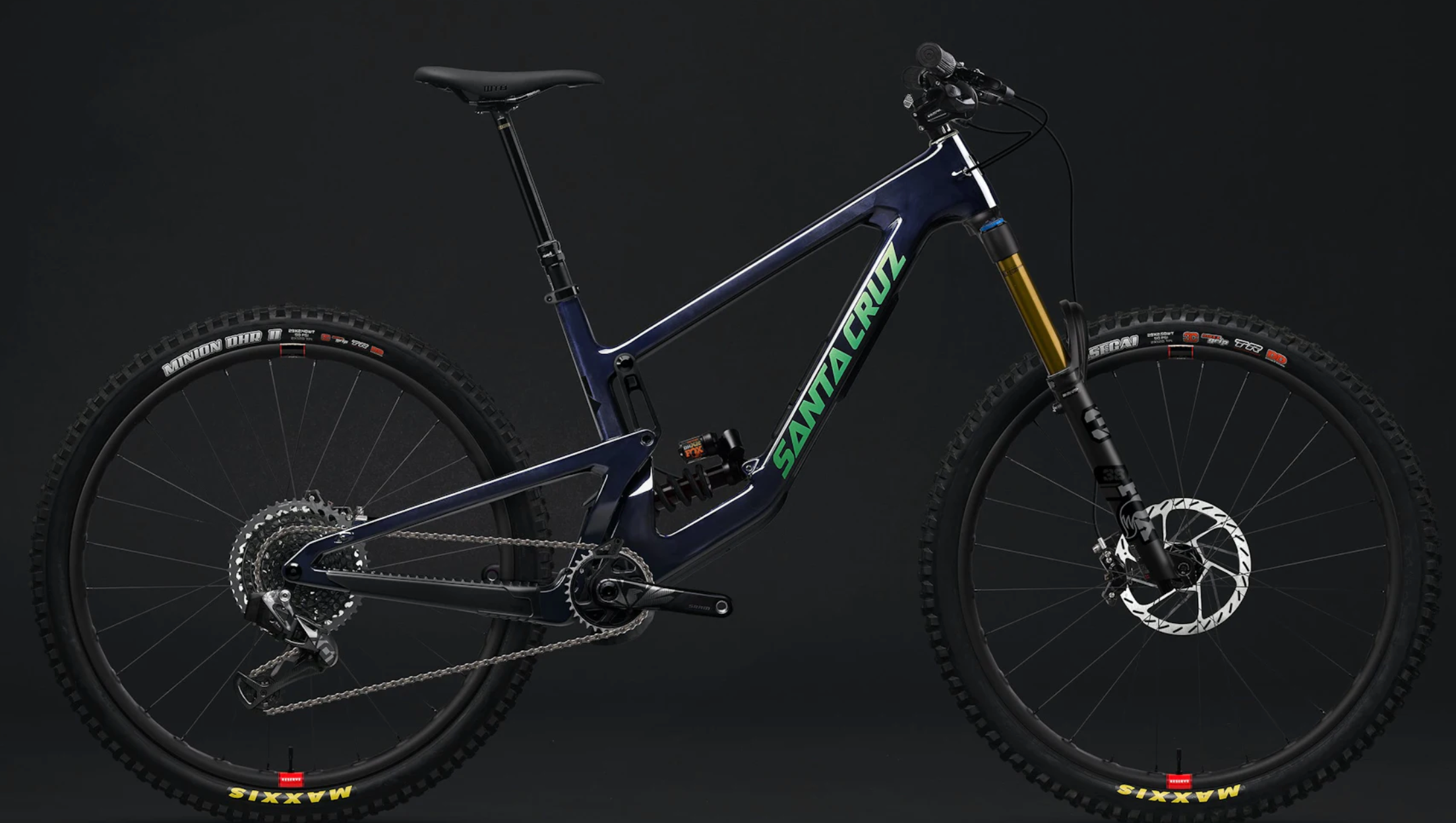 Santa Cruz - Megatower - Navy Blå - XXL / X01 | Carbon CC