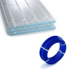 Nordic pladepakke til 12 m², byggehøjde 16mm, til 12 mm pex-rør