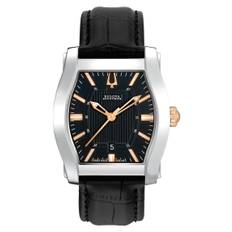 Bulova Herrklocka 65B146 Accutron Svart/Läder