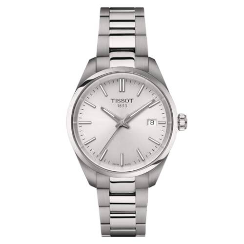 Tissot Men's PR100 Watch with Silver Dial and Bracelet, Model T1502101103100 [Official Import]