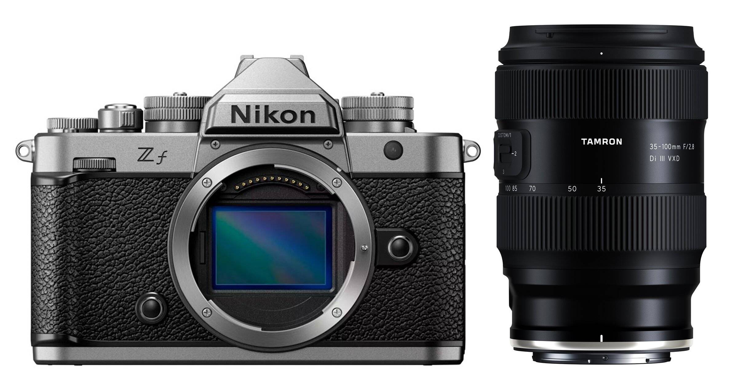 Nikon Z f + Tamron 35-100mm f/2.8 Di III VXD  silver