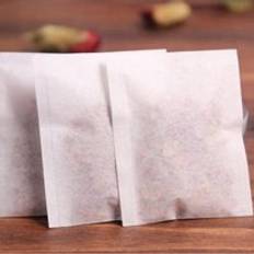 Värmeförseglingsfilterpapper för ört lösa tepåsar tomma tepåsar tepåse 1000 st/lot - 8 x 10cm