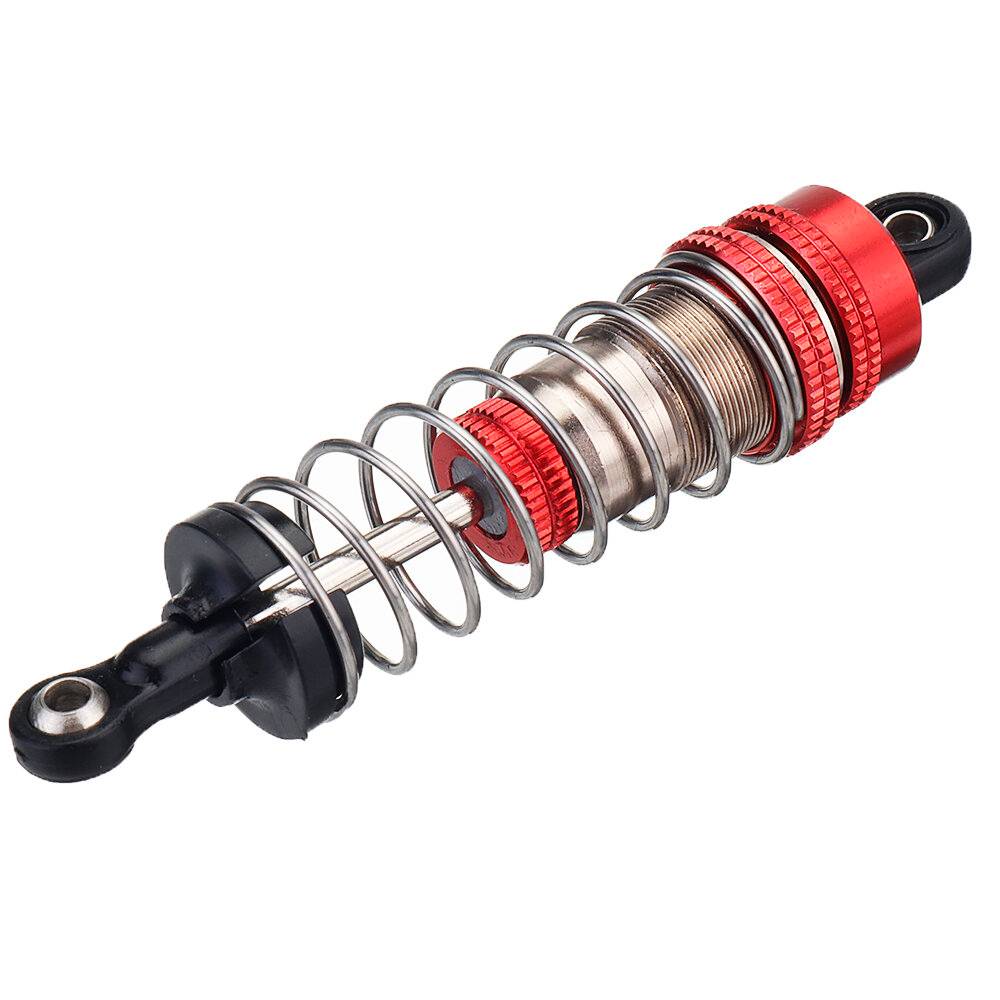 1PC Metallstötdämpare Damper Wltoys 144001 1/14 4WD Hög hastighet Racing RC-bil Ochfordon Modeller Delar