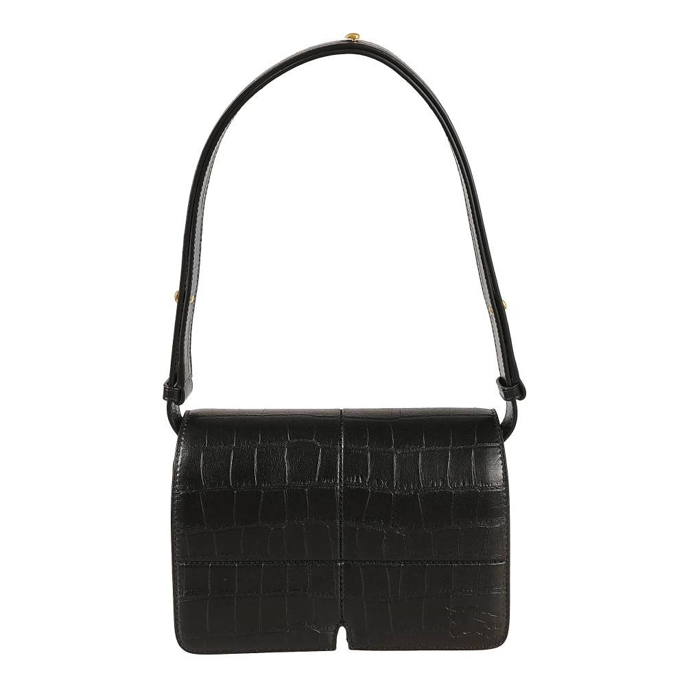 Burberry Skuldertaske - Tasker - Dame - Sort - ONE SIZE - Uld