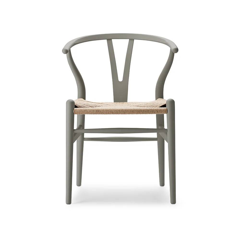 Carl Hansen & Søn CH24 Y-stol Soft Crawford Wegner Clay-naturflätad
