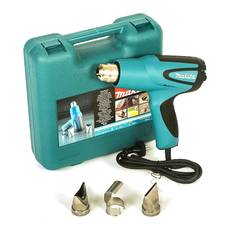 Varmluftspistol 1600W, komplett kit med väska och tillbehör, Makita HG5012K