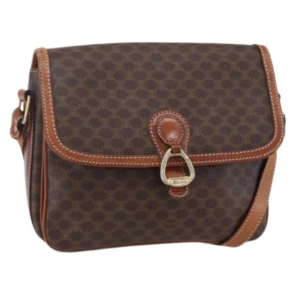 Celine Vintage Pre-owned Vintage Cross Body Taske - Vintage - Dame - Brun - ONE SIZE -