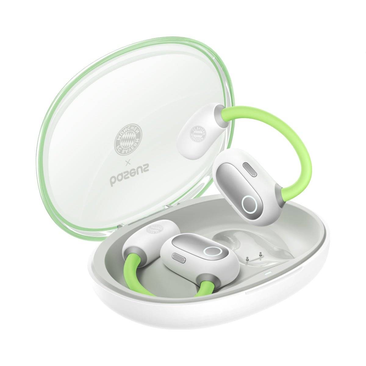 Baseus FC Bayern Eli Sport 1 Open-Ear TWS Earbuds - Green