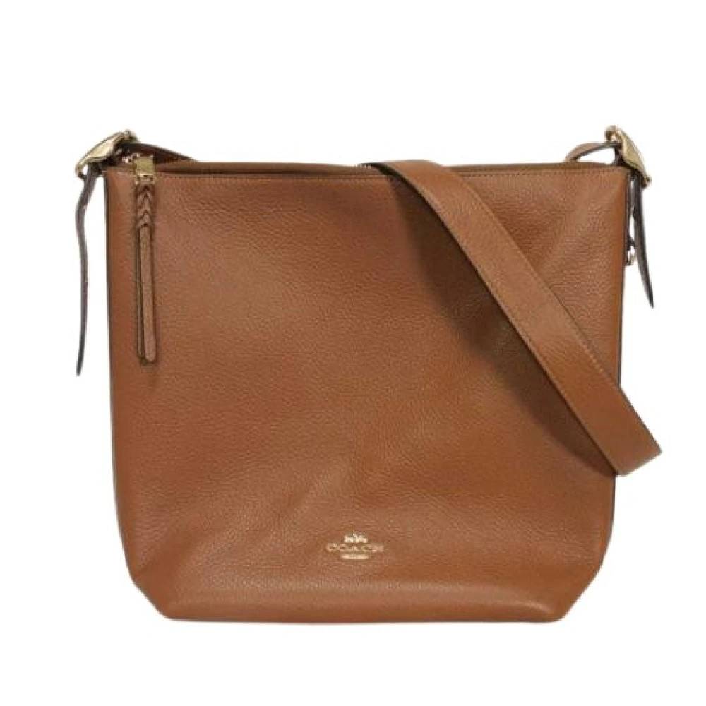 Coach Pre-owned - Pre-owned Leather Shoulder Bag Vintage - Dam - ONE Size - Läder
