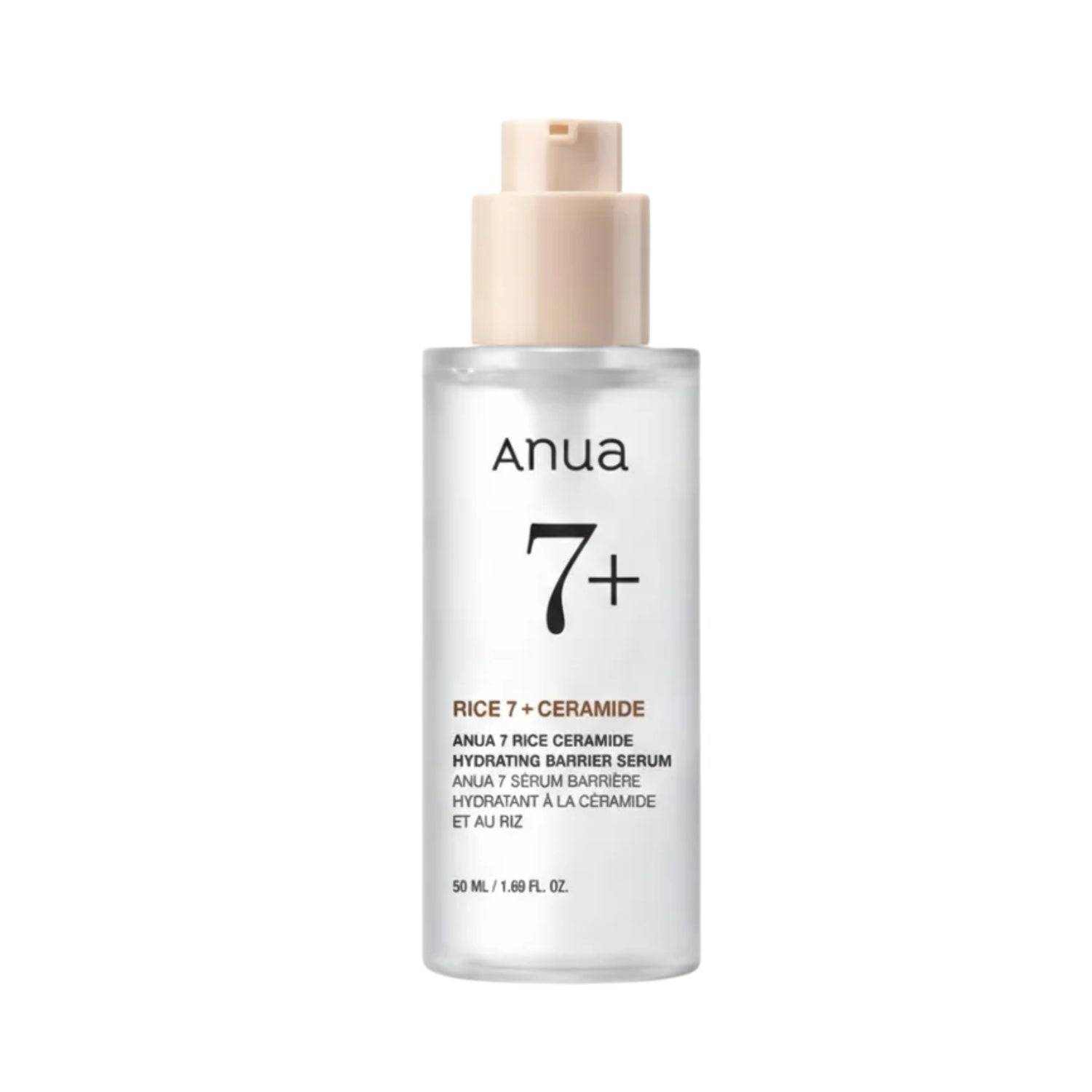 Anua 7 Rice Ceramide Hydrating Barrier Serum 50ml.