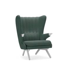 Skipper Furniture Bamse lænestol - Valnød - Tova 06