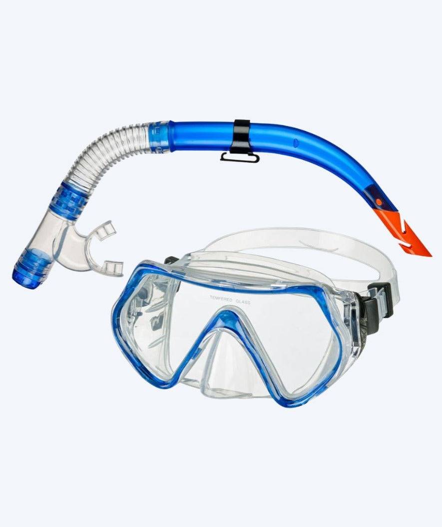 Beco Combo snorkelset för junior (från 12 år) - Bibione - Blå - Snorkelset barn (4-16 år)