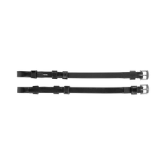 Waldhausen S-Line Sidostycken med Spännen på Insidan 2-pack - Svart (Ponny)