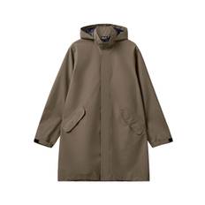 Rømø LW Rain Long Jacket Jakke Dusty Oak Unisex