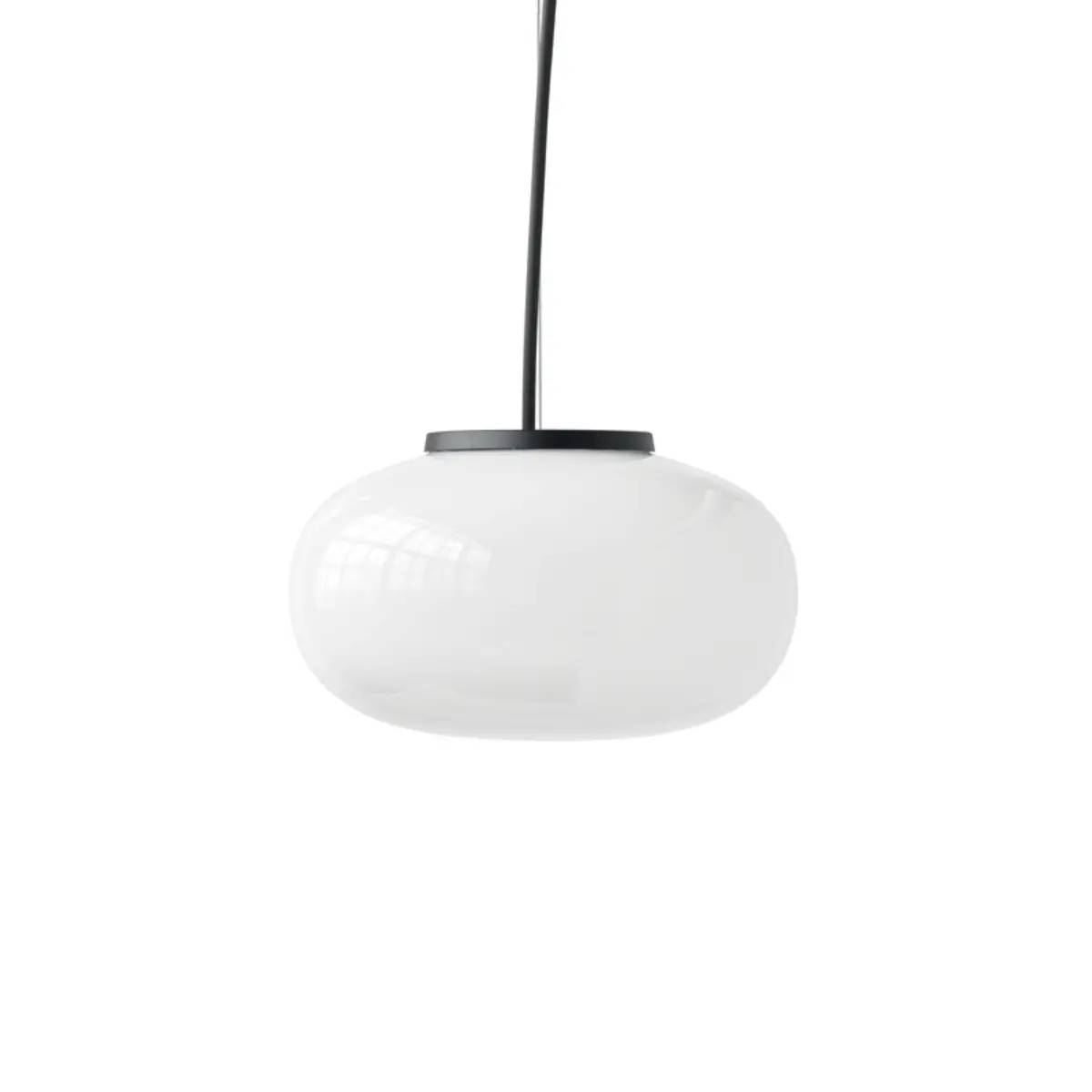 New Works, Karl-Johan Pendellampa Ø23 Vitt Opalglas