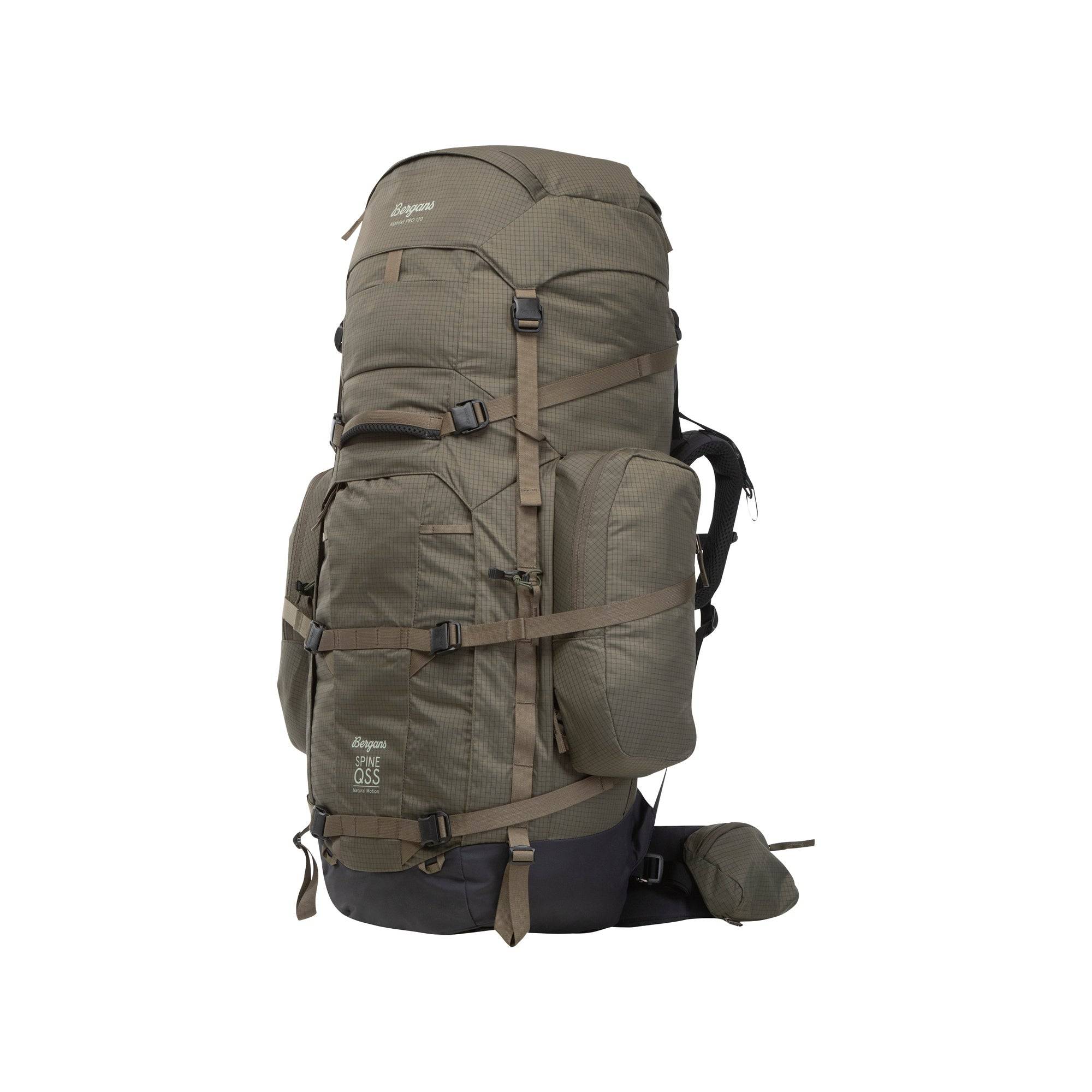Bergans Alpinist PRO 120 Dark Green Mud - 120L S/M