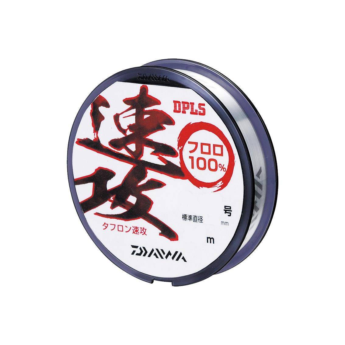 DAIWA Fluoroline Taflon Quick Attack Nej. 0.1 60m Natur