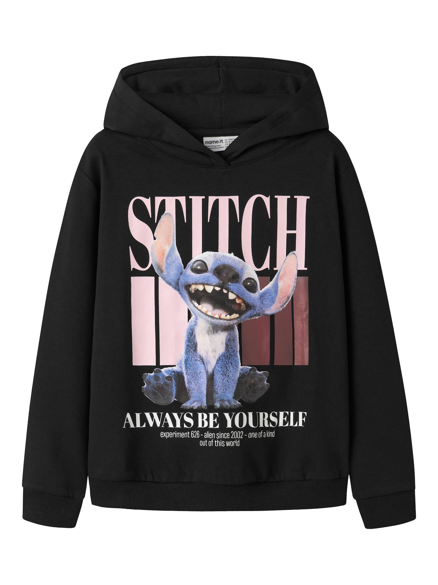 NAME IT Sweatshirt 'NKFADA STITCH'  safir / choko / rosé / sort