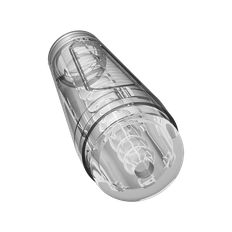 Doc Johnson Main Squeeze - Optix - Crystal Clear