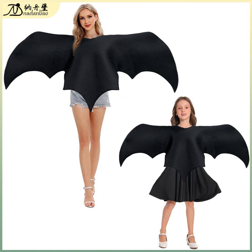 2026 Ny Halloween Batman-kappa Kostym Vuxna Barn Scenföreställning Rolig Festdräkt cm svart