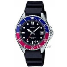 Casio MDV-10-1A2VEF Timeless Collection Standard Sort/Resinplast Ø38.5 mm