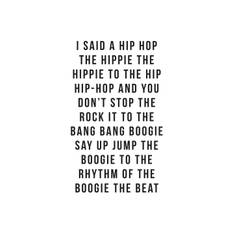I said a hip hop Poster (21x30 cm) - Poster Store