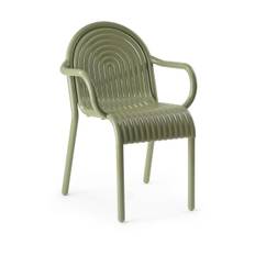 Tom Dixon Groove karmstol Moss