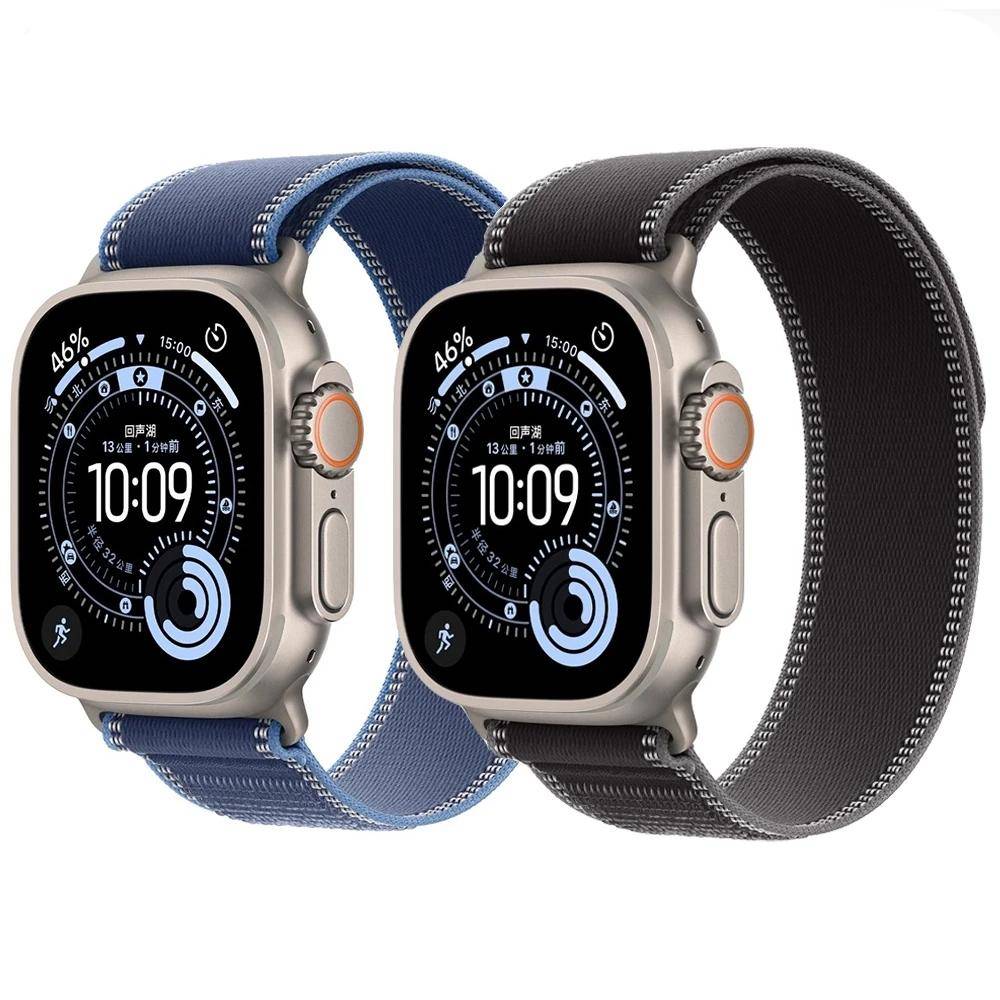 Officiellt Trail-loop-armband För Apple Watch Ultra 3 2 49mm Band 45 44 41 40 38 Armband iwatch serie 11 10 42 46mm 9876SE2028