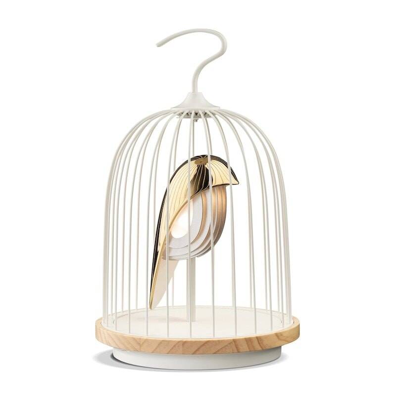 Daqi Concept Jingoo bordslampa/högtalare white phoenix