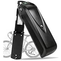 Ebike Batteri 36 V 48 V 10 Ah 15 Ah 20 Ah litiumjoncykelbatteri 36 V 48 V elcykel batteri 36 V 48 V med vattentät med laddare för 1 000 W 700 W 500 W 350 W motor 36 V 10 Ah, C