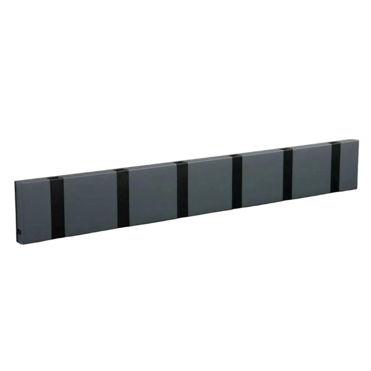 Knax - Knax 6 knagerække - Anthracite / Sort