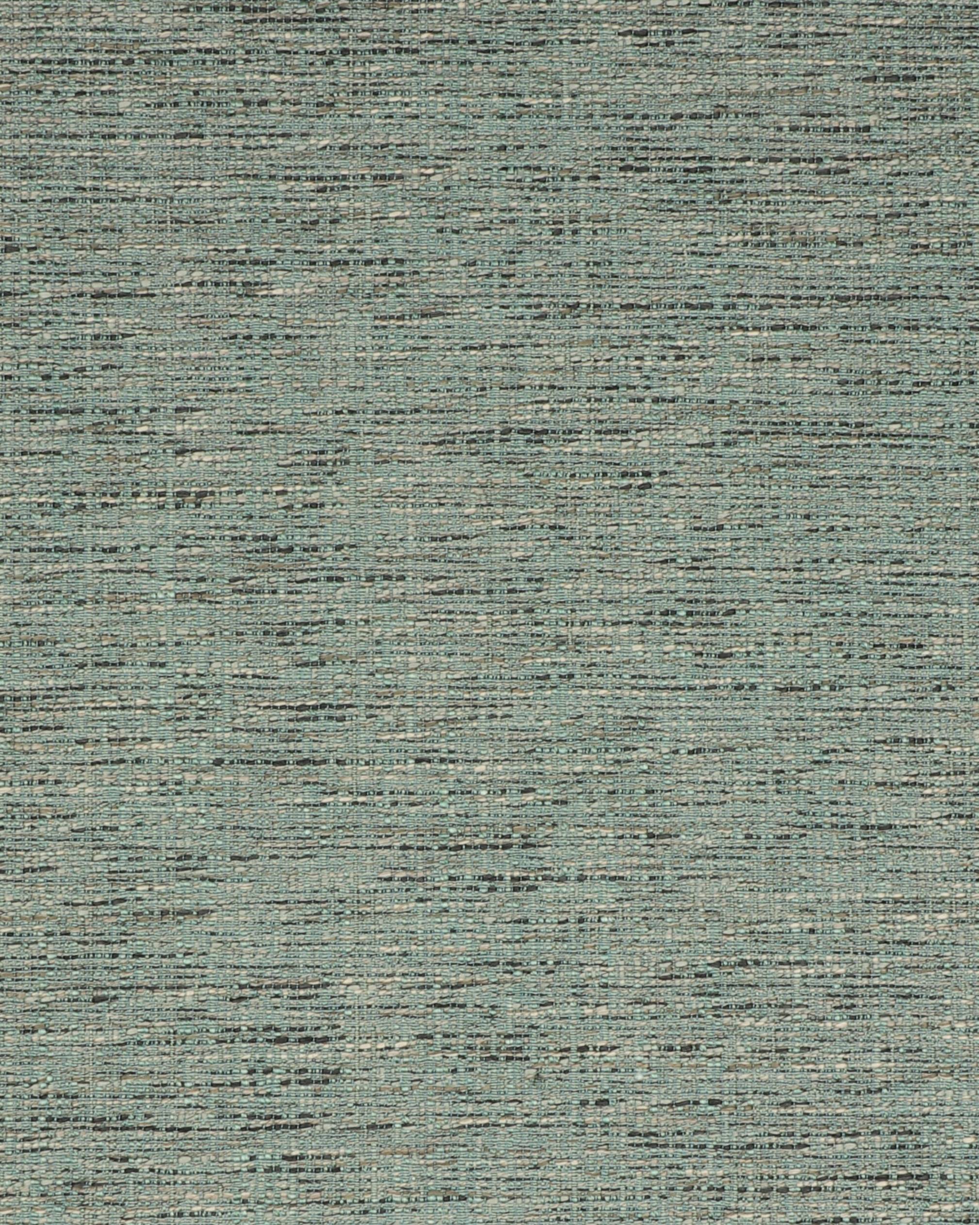 Turkis m. grå tråde - Møbelstof - 39% Polyester, 61% Akryl