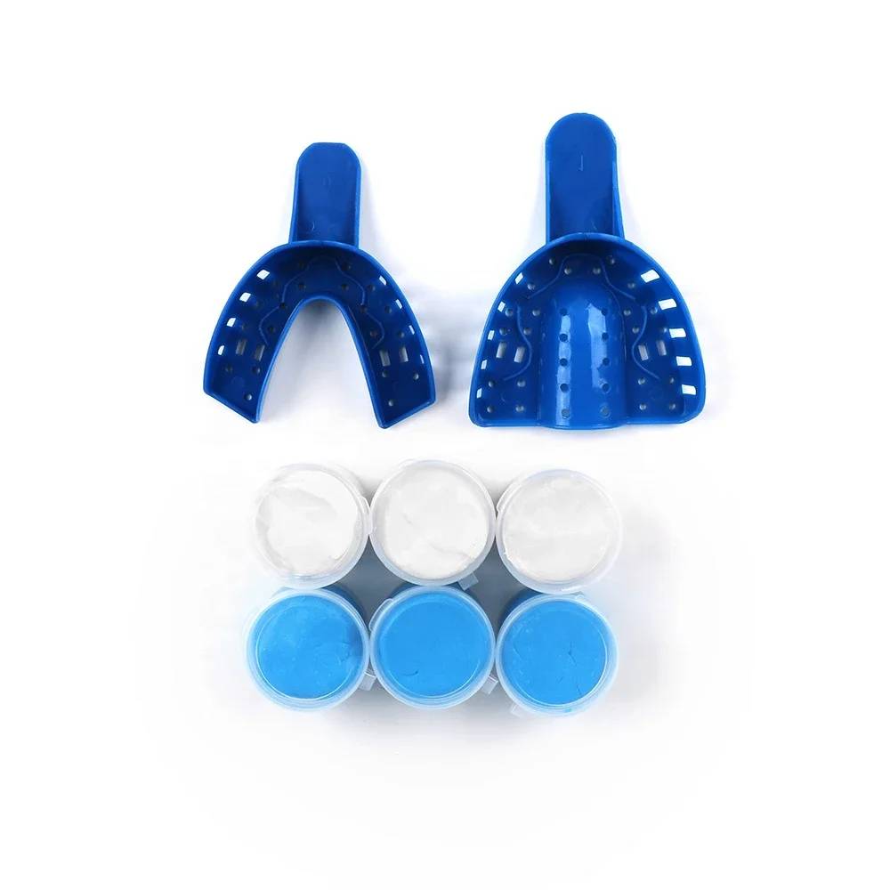 CE Approveds Lab Impressions Materials Whitening Teeth Kit Professionals Lab Impressions Putty Silicone Materials