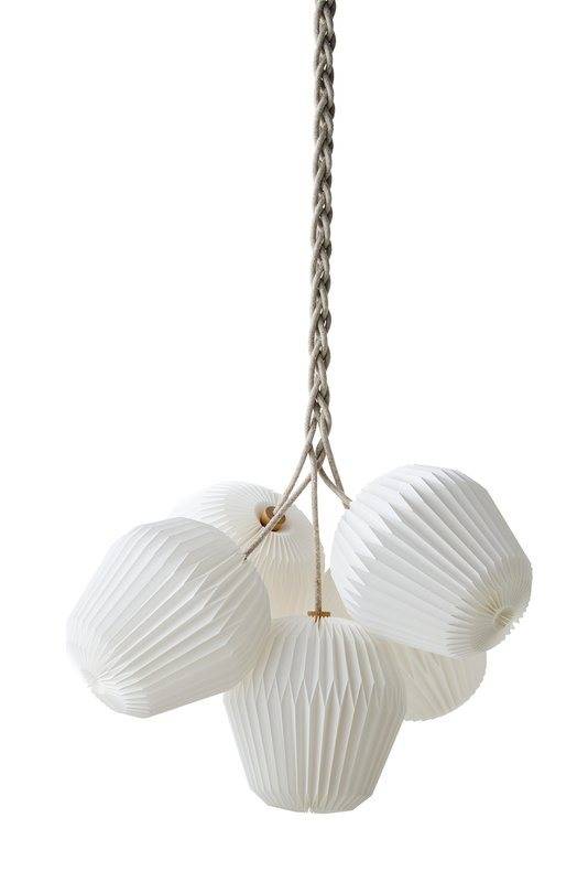 Le Klint - The Bouquet Chandelier 5 - Medium papirskærm