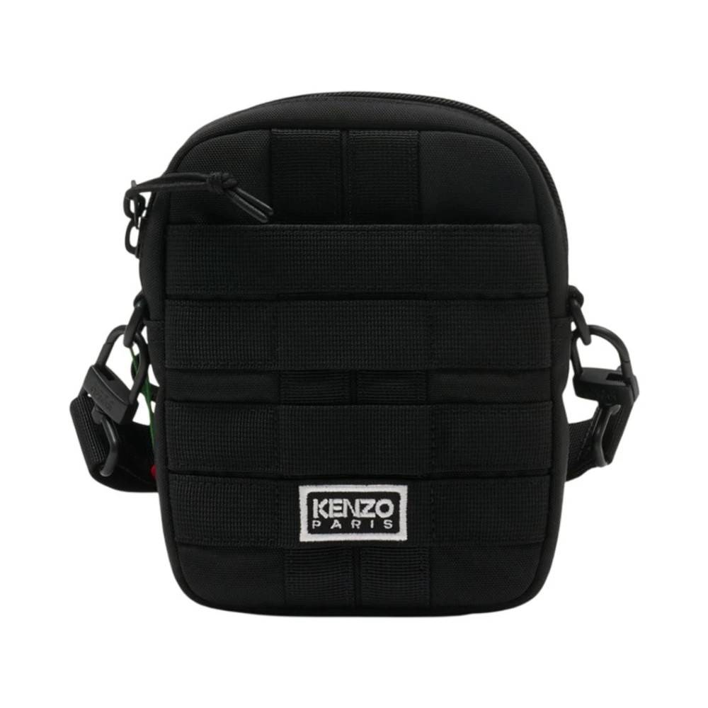 Kenzo Skuldertaske - Tasker - Herre - Sort - ONE SIZE - Uld