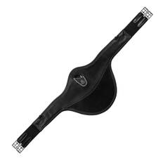 Acavallo Gel&Cow Leath.Studguard Girth - Black - 120