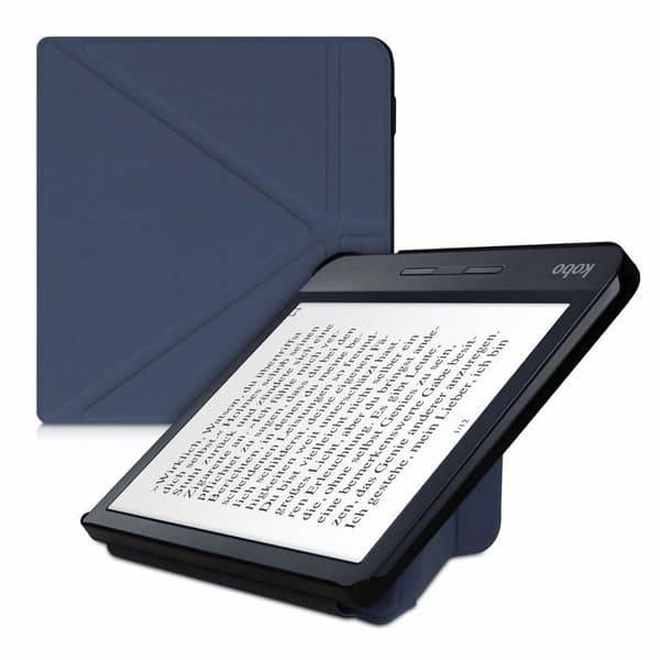 kwmobile e-reader case Kobo Libra H2O mörkblå