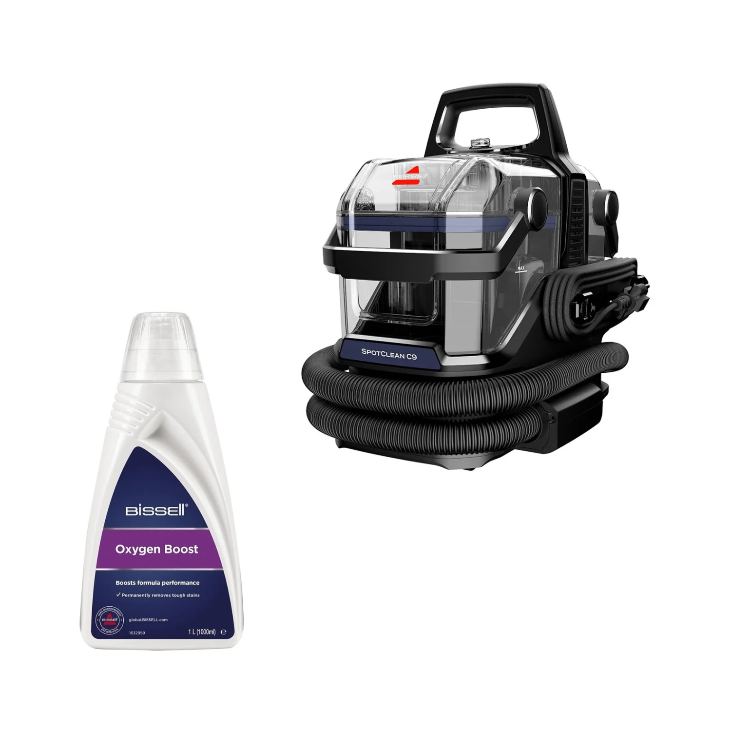 Bissell - SpotClean C9 Select 3989N & Oxygen Boost - Paket