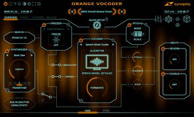 Zynaptiq Orange Vocoder IV