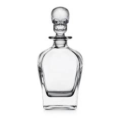 Godinger USA Skullary Whiskey Decanter - Glas Karaffel med Dødningehovede
