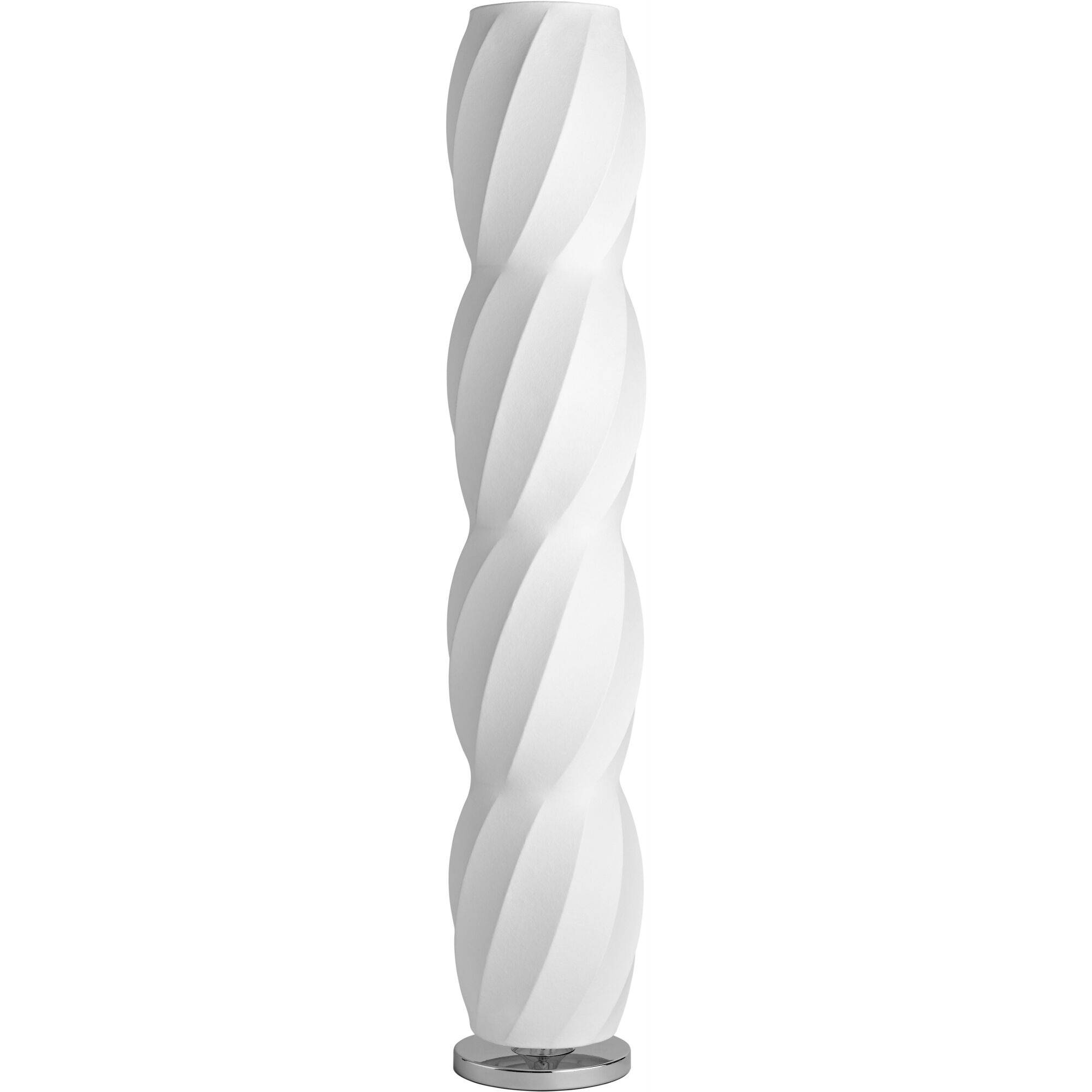 Decotique Cocoon Golvlampa Vit/Krom - Vit, Krom