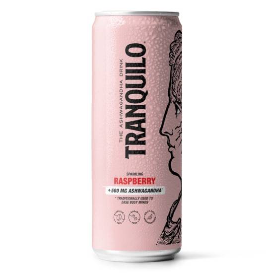 Tranquilo Ashwagandha Drink Raspberry 330ml