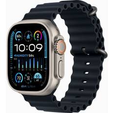 Apple Watch Ultra 2 (2023) | GPS + Cellular | silver | Havsband Midnatt