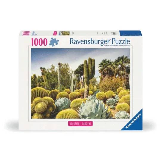 Ravensburger Produktet Hedder Huntington Desert Garden 1000 Bit Pussel 12000850 trädgård