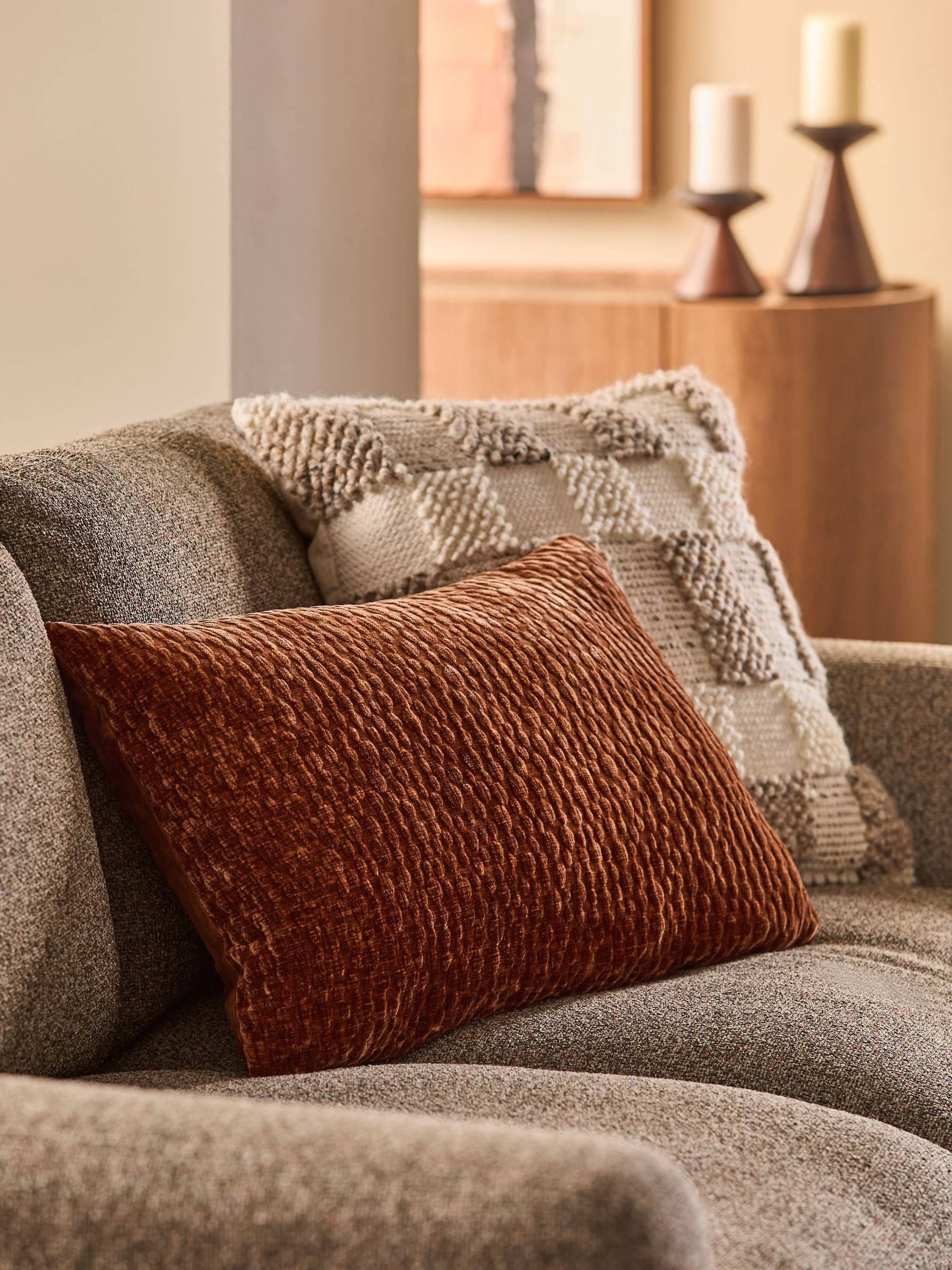 Next Chenille Pebble-kudde