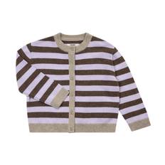 Magasin Strikka RWS Wool & Cashmere Cardigan Stl. 45 år / 104110 cm unisex Koftor - Dark Brown (4-5 år / 104-110 cm)
