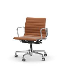 EA118 Aluminium Group Kontorstol - Krom/Cognac