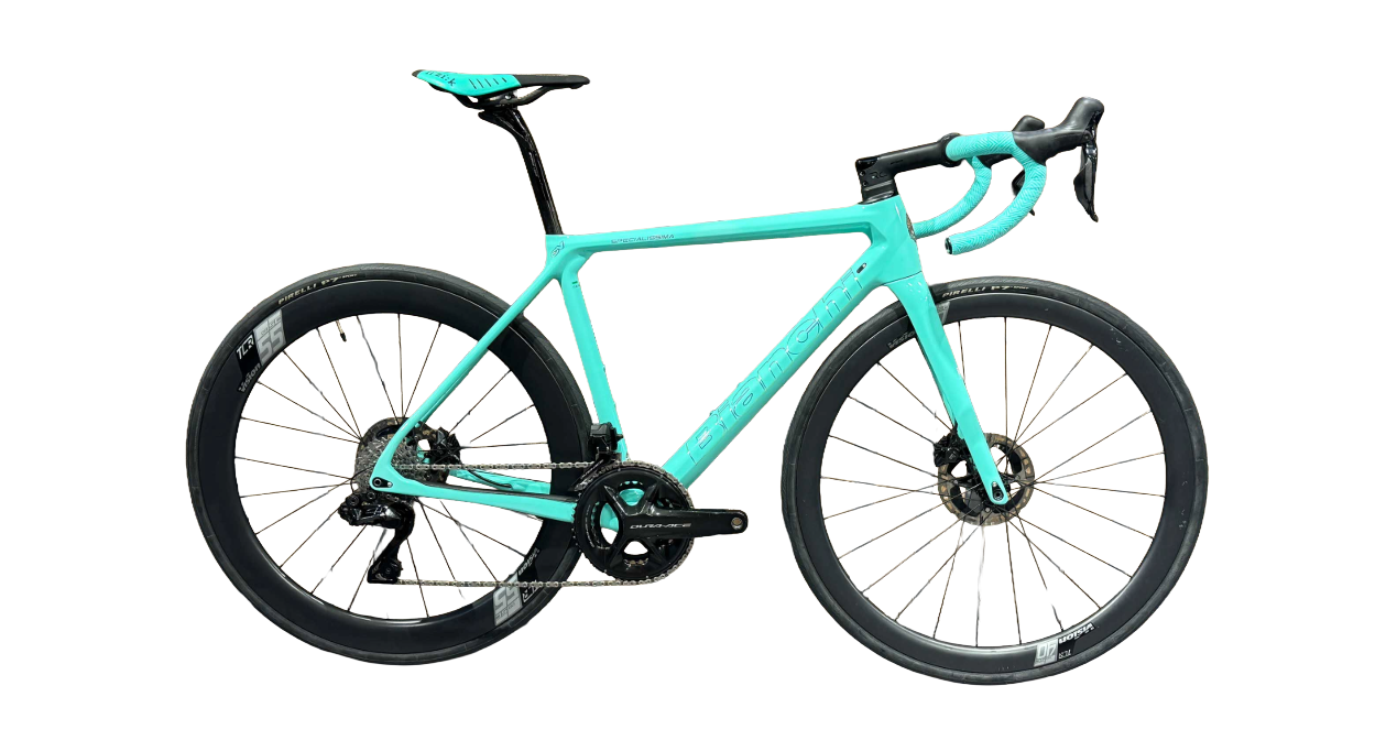 Bianchi Specialissima CV - Shimano Dura-Ace 12v - Vision SC40 55 TLR Carbon